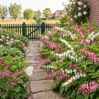 Dicentra spectabilis gemengde kleuren | Gebroken hartje | Verkoop per stuk | 10 tot 20 cm hoog | In 11 cm pot