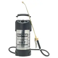 Professionele RVS drukspuit 5 liter met manometer en 6 bar werkdruk