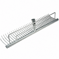 Grashark zonder steel 60 cm met 32 verzinkte tanden