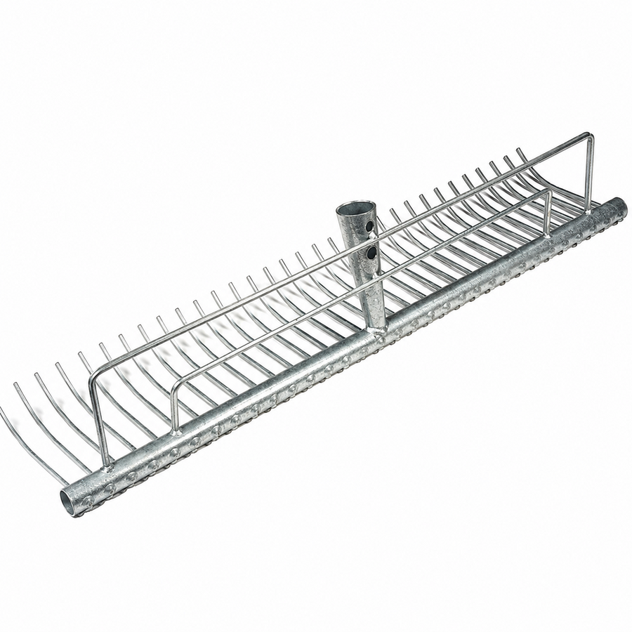 Grashark zonder steel 60 cm met 32 verzinkte tanden