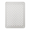 Gevelrooster RVS304 plat