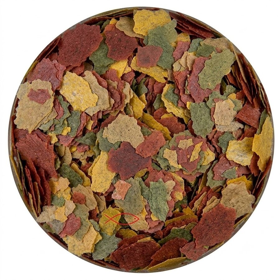 Kleur Vlokken voor kleurrijke aquariumvissen | 5 kg