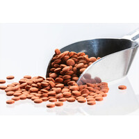 Rode zinkende bodemtabletten voor siervissen | 5 kg