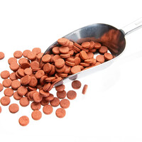 Kleeftabletten rood voor cichliden en levendbarende vissen | 5 kg