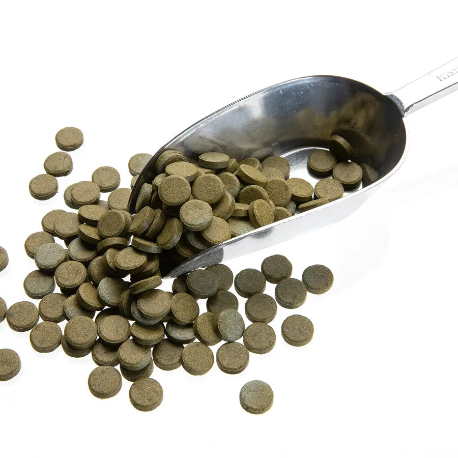 Spirulina kleeftabletten 6% voor aquariumvissen | 5 kg