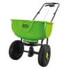 Meststof strooiwagen