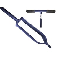 Handgesmede grondboor met gedraaide punt | 7 of 15 cm