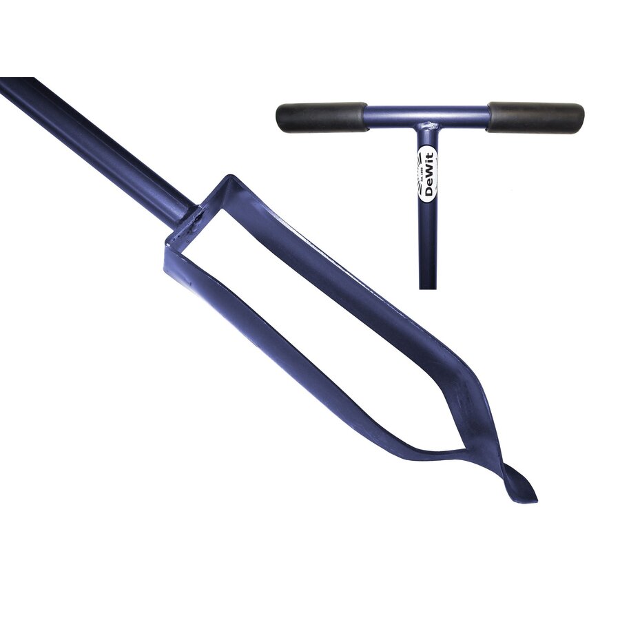 Handgesmede grondboor met gedraaide punt | 7 of 15 cm