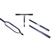 Verlengbare grondboor met geharde gedraaide punt 4 tot 20 cm