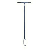 Grondboor blauw gehard voor palen en plantgaten | 6 tot 12 cm