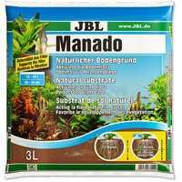 Natuurlijke poreuze aquarium bodemgrond