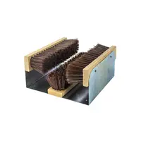 Voetenveger laag model met 3 borstels