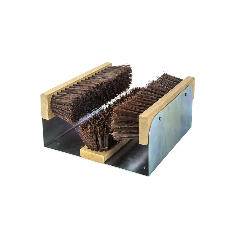 Voetenveger laag model met 3 borstels
