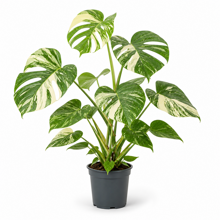 Monstera deliciosa Thai Constellation kamerplant | 14 cm pot | circa 75 cm hoog bij levering