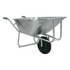 Kruiwagen 230 liter stalen bak