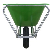 Fort Kruiwagen F&S 165 4PLY met groene HDPE bak 165 liter