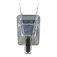 Fort Kruiwagen 116V-130 Verzinkt 130 Liter | Draagkracht 150 kg
