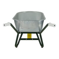Fort Kruiwagen 6B-80 IC-GE met verzinkte bak en anti-lekwiel | 80 liter