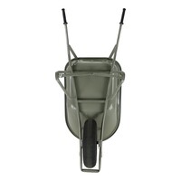 Altrad Kraft 80 zware bouwkruiwagen 80 liter grijs gelakt