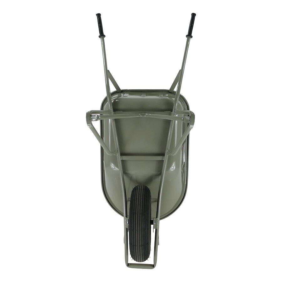 Altrad Kraft 80 zware bouwkruiwagen 80 liter grijs gelakt