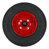 Fort kruiwagenwiel staal 2PLY met as
