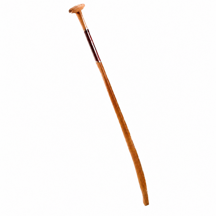 Licht gebogen schopsteel met glasfiberkern 110 cm