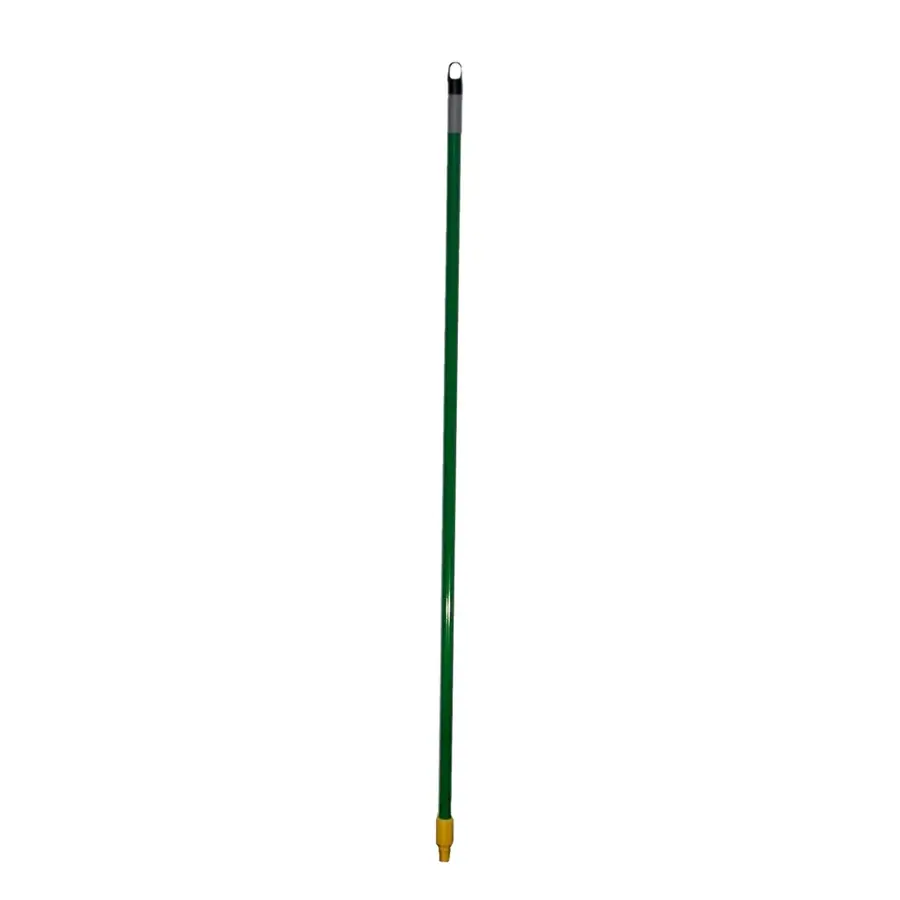 Lichtmetalen bezemsteel groen 150 cm voor Dura bezems