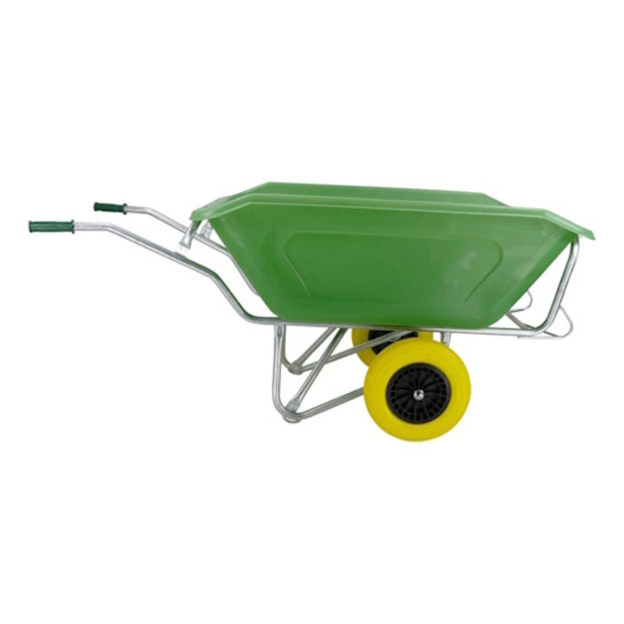 Kruiwagen F&S 350/2 met 2 luchtbanden | 350 liter | 300 kg draagvermogen
