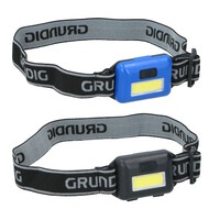 Hoofdlamp 80 lumen | 2W COB LED | 3 lichtstanden | excl. 3x AAA