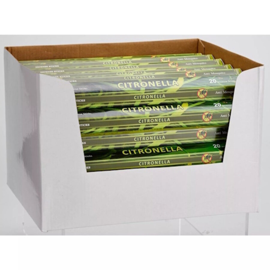Lange titel Citronella wierookstokje | frisse citronellageur voor buiten