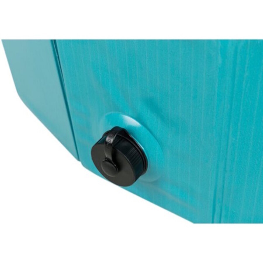 Hondenzwembad petrol/grijs opvouwbaar met antislip bodem