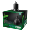 Repto Dome E27 Fitting 21CM Zwart