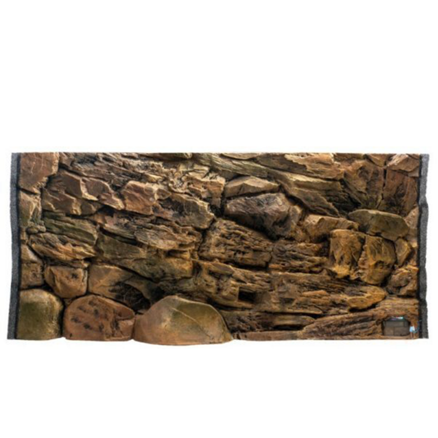 CeramicNature 3D Rock achterwand voor aquarium en terrarium | diverse maten