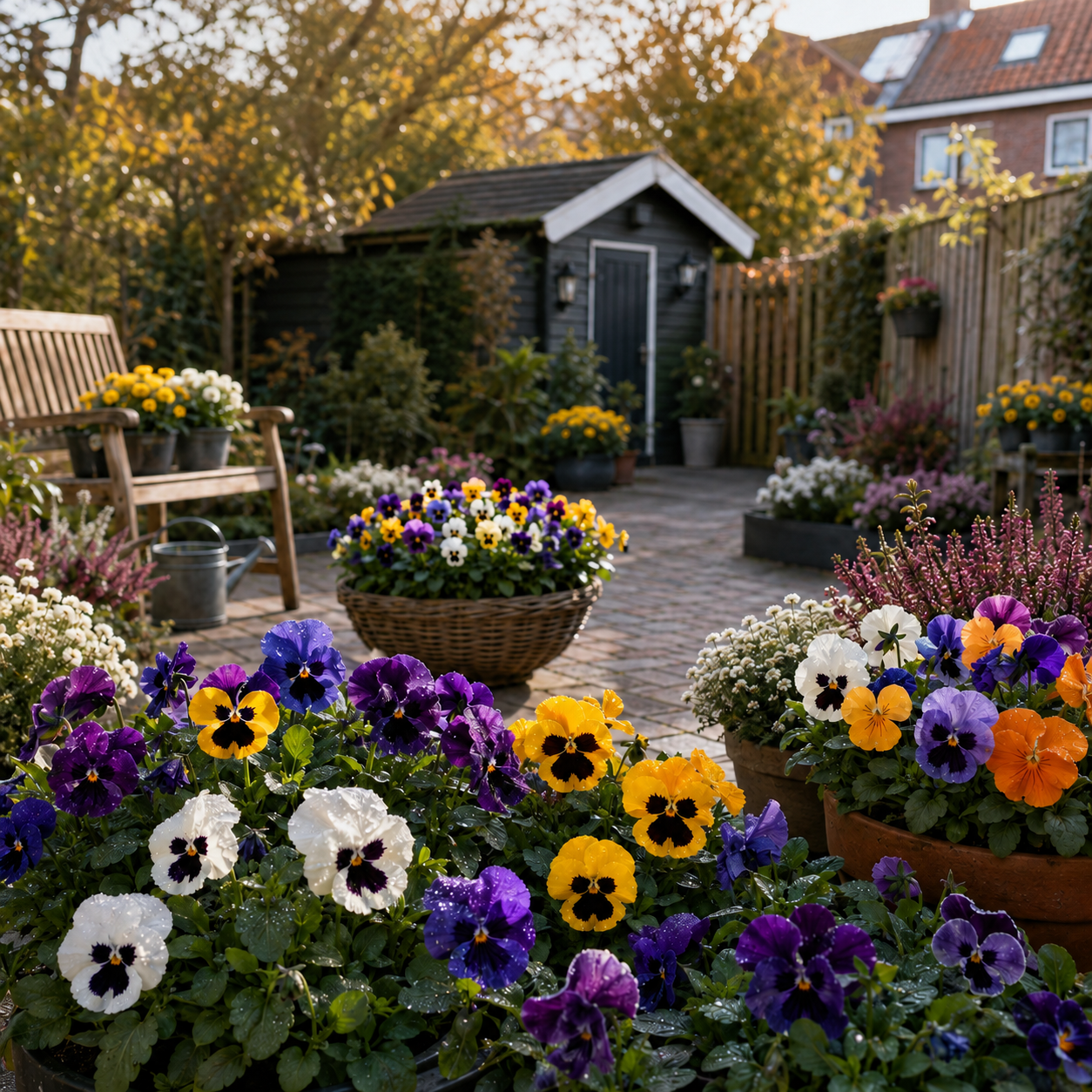 Najaarsviolen planten: volop kleur!