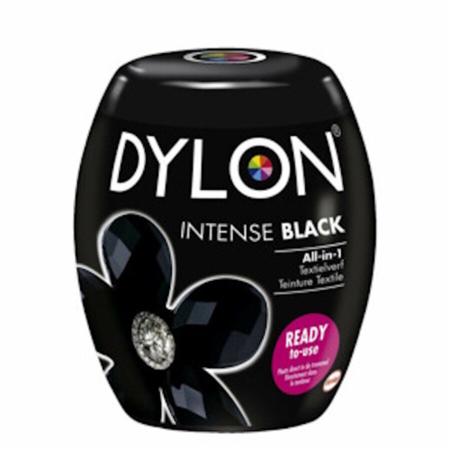 Textielverf Pod - Intense Black