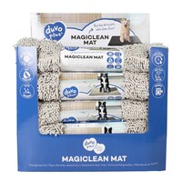 MagicClean absorberende droogloopmat gebroken wit 90 x 65 cm