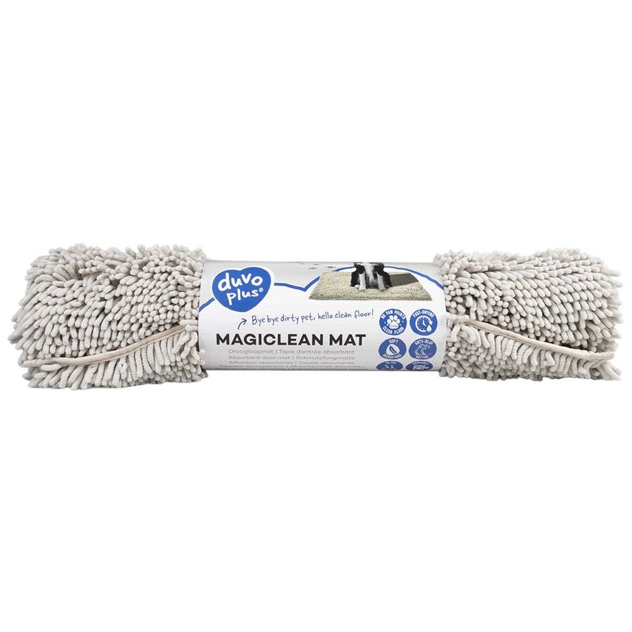 MagicClean absorberende droogloopmat gebroken wit 90 x 65 cm