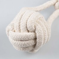 Trekspeeltje koffiehout Duo Tug 25 x 4 x 5 cm voor honden