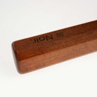Japandi slickerborstel bruin S 18 x 6 x 3 cm voor klitvrije vacht