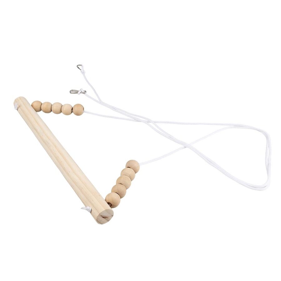 Houten kippenschommel 37,5 cm | zit- en speelplek voor kippen