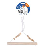 Houten kippenschommel 37,5 cm | zit- en speelplek voor kippen