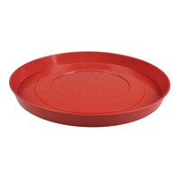 Voerplaat voor kippen en kuikens rood | 30 x 30 cm en 50 x 50 cm