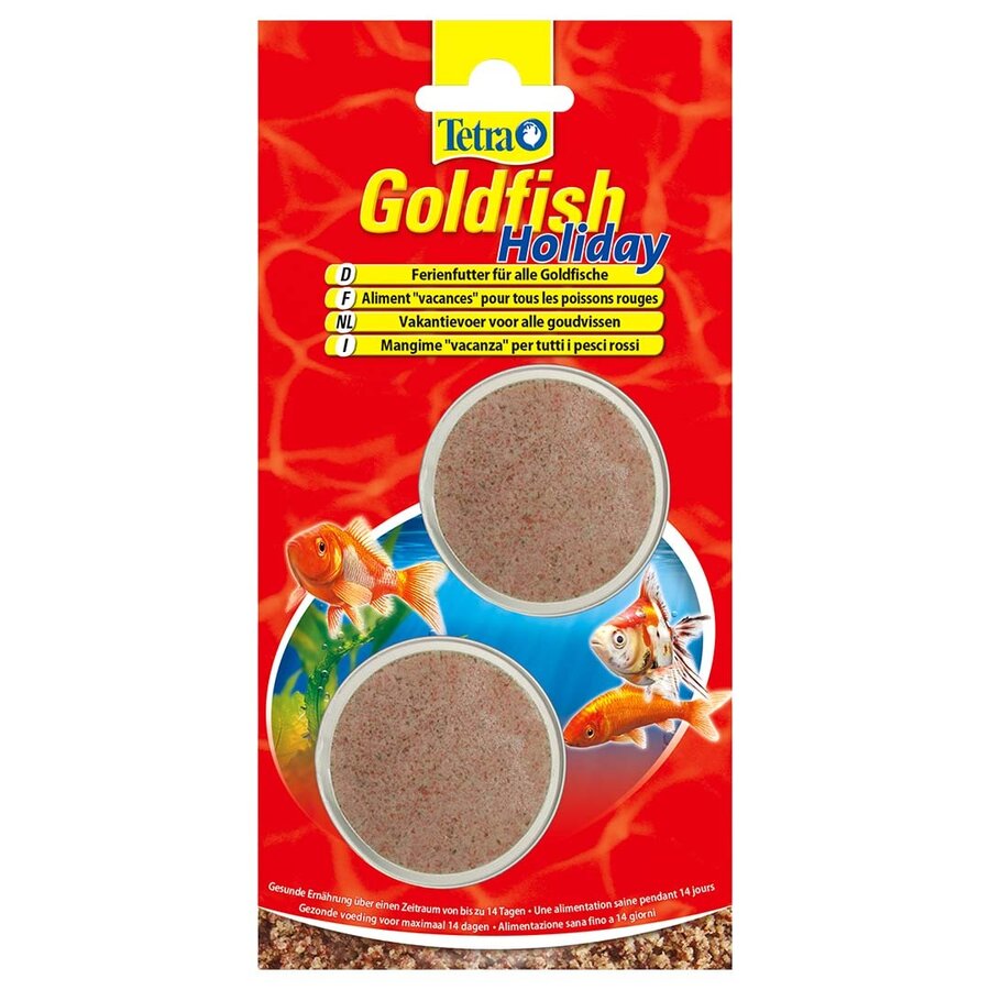 Goldfish Holiday vakantievoer voor goudvissen | 2 x 12 gram | tot 14 dagen