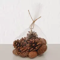 Decoratief strooisel Coney 18-delig met natuurlijke dennenappels