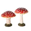 Decoratieve paddenstoel rood wit