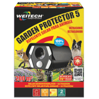 Solar dierenverjager WK0057 | ultrasoon en flits | bereik tot 200 m²