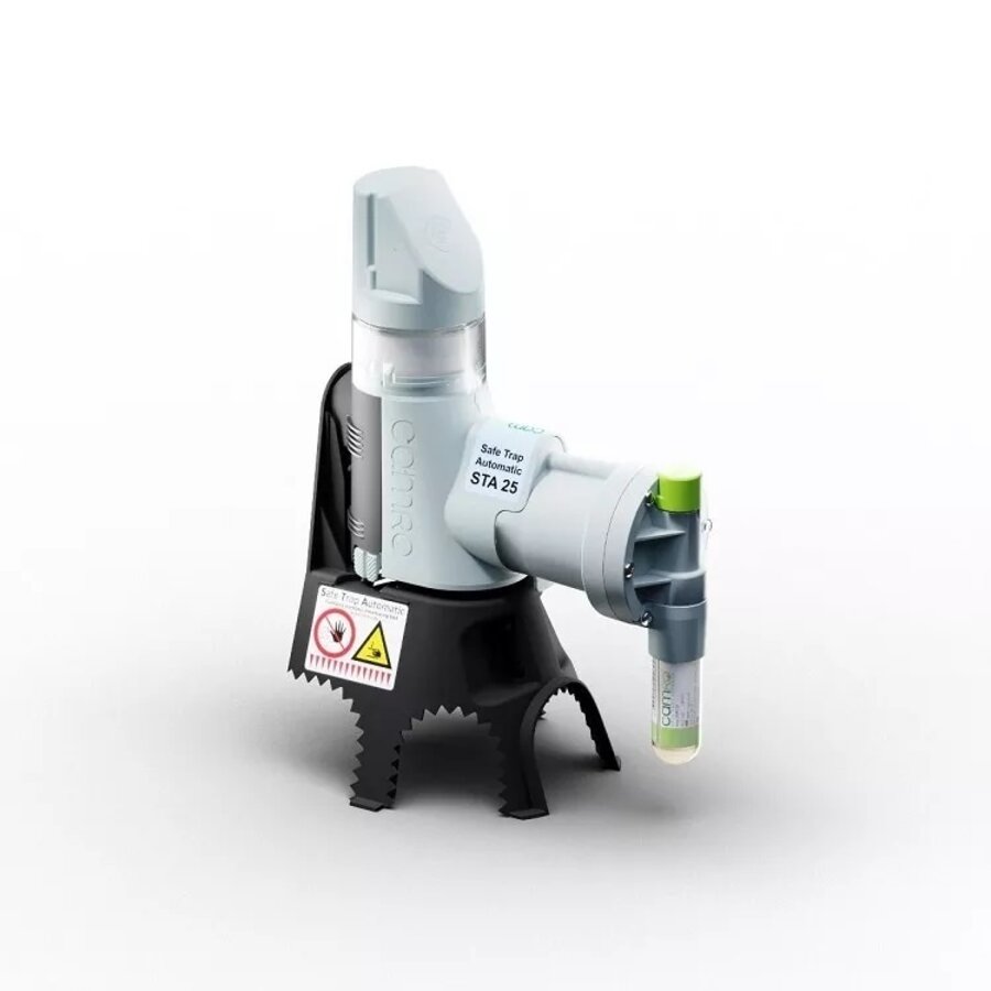 Automatische muizen- en rattenval met CO2 patroon voor 25 vangsten