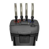 Extern aquariumfilter 4500 l/u met 300 W verwarming en Bluetooth | 200 tot 1500 liter