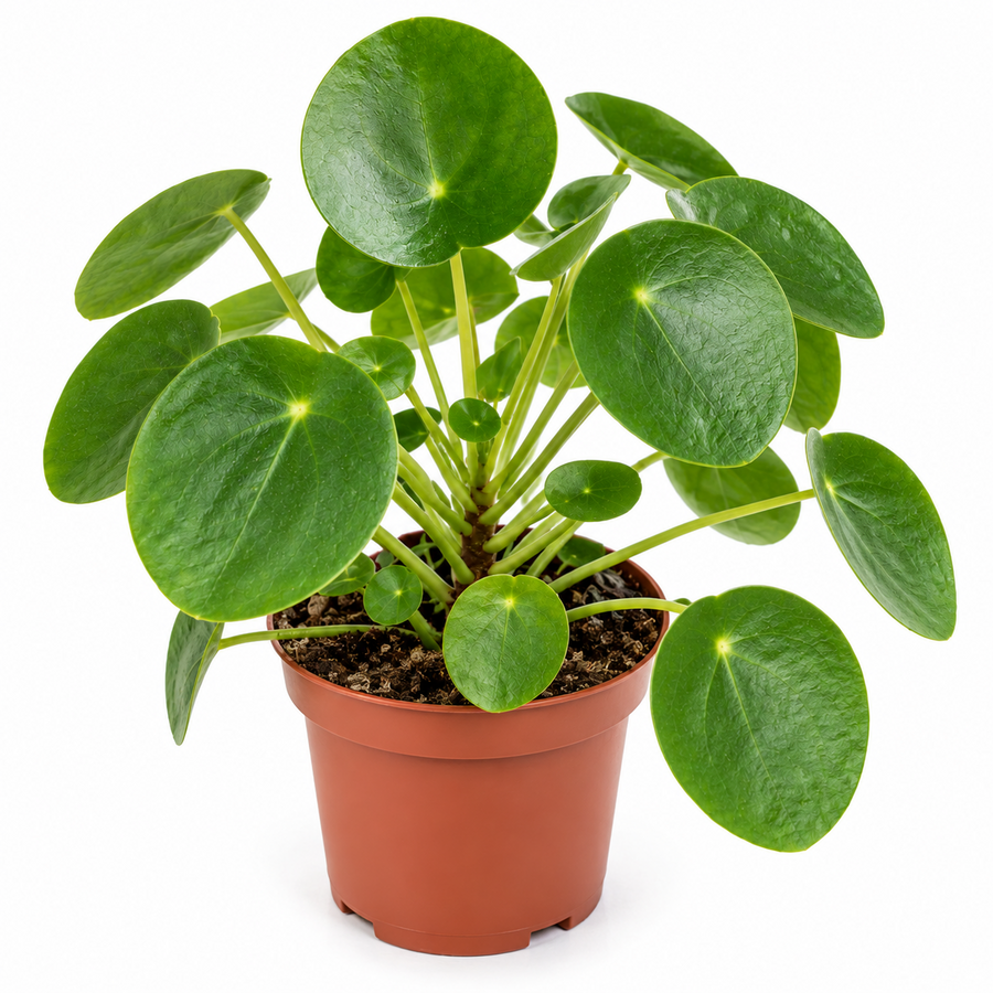 Pilea peperomioides pannenkoekenplant | 12 cm pot | 25 cm hoog bij levering