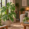 Monstera deliciosa 'Thai Constellation' | 19 cm pot | 80 cm hoog